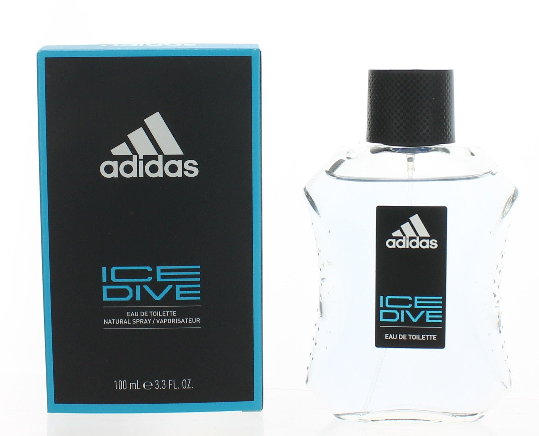 Bottle of Adidas Ice Dive by Adidas, 3.4 oz Eau De Toilette Spray for Men